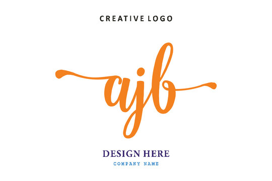 pharmacy logo AJB letter is simple, easy to understand and authoritative