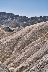 A view of Zabriskie Point, Death Valley