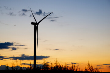 Obraz premium Renewable energy concept view