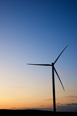 Fototapeta na wymiar Renewable energy concept view