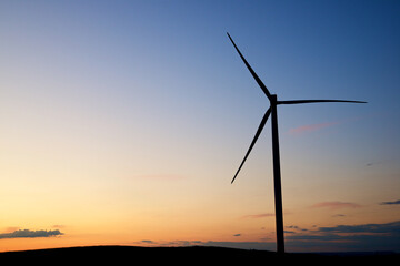 Fototapeta premium Renewable energy concept view