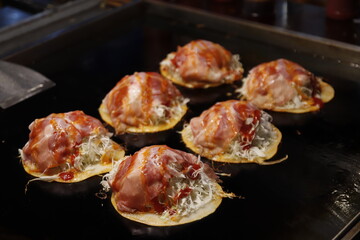 Myeong-dong of seoul street food
