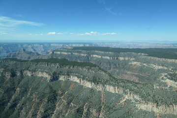 aerial view of the river