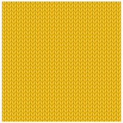 手編みニット（メリヤス編み）