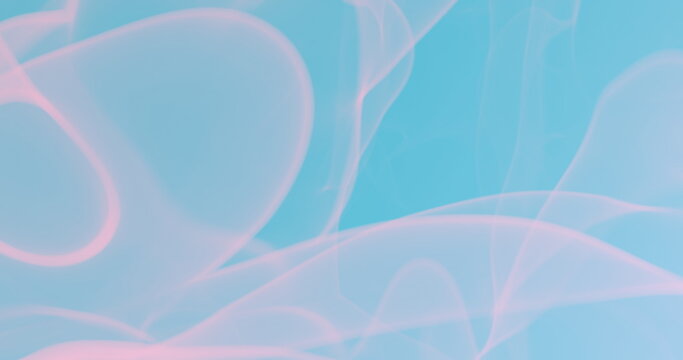 4k resolution abstract geometric lines blurred background for wallpaper, backdrop and varied design. Tiffany blue and soft pink colors.