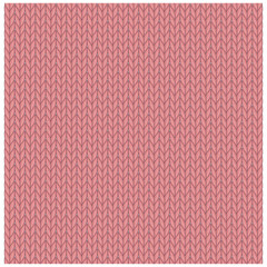 手編みニット（メリヤス編み）