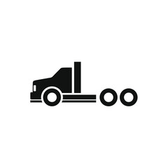 illustration vector graphic of truck logo or icon