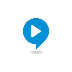 Video Chat Vector , Technology Logo