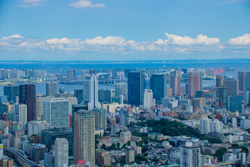 Fototapeta na wymiar 東京都心部の風景 