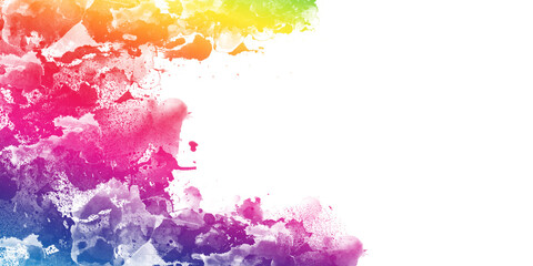  Abstract stain watercolors. colors wet on dry paper
