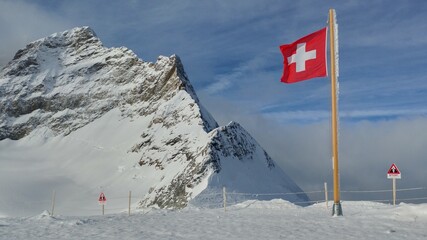 swiss skiing resort