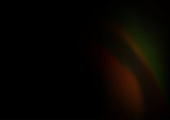 Dark Black vector abstract blurred template. A vague abstract illustration with gradient. The template can be used for your brand book.