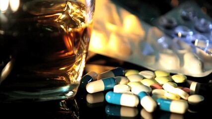 Pills and alcohol - Substance Abuse