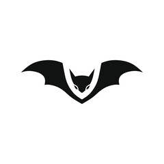 illustration vector graphic of bat logo or icon