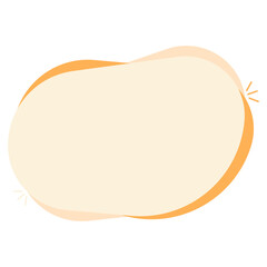 Abstract shapes bubble. liquid geometric figures