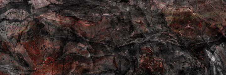 Dark grey black slate marble background, Red marbel texture, glossy stone texture for digital wall tiles and floor tiles, black granite tiles of Quartz crystal, Closeup Italian slab or grunge stone.