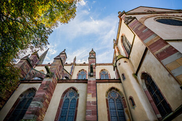 Fototapeta premium Église Saints-Pierre-et-Paul d'Obernai