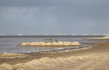 Sturmflut Insel Borkum