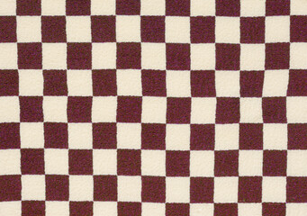 市松模様の布