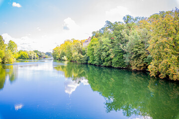Le Doubs à Dole