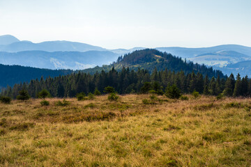 Mountains in the Black Forest of Germany