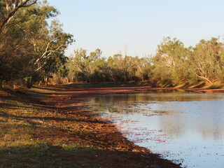 Bilyuin Pool, Western Australia, permanent spring