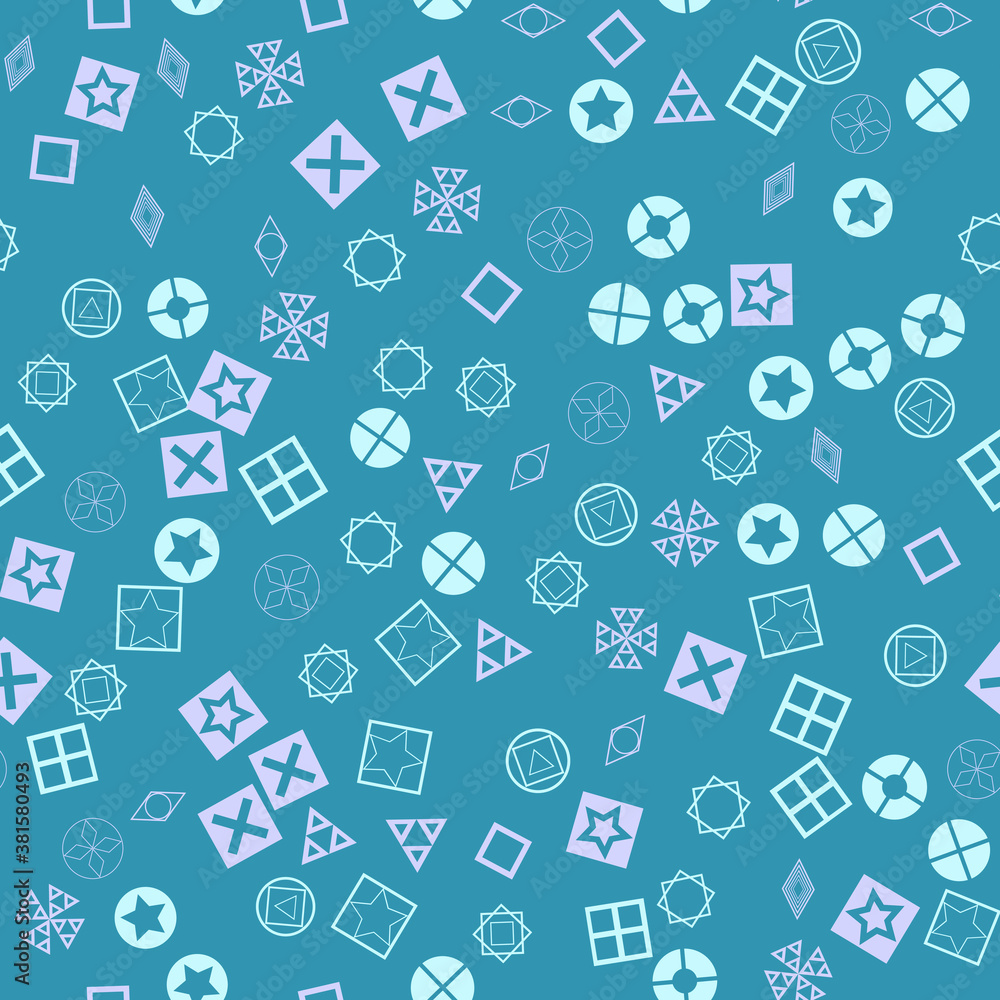 Poster simply seamless geometric pattern. abstract background texture.