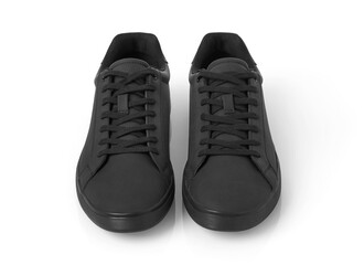 Black shoes isolated