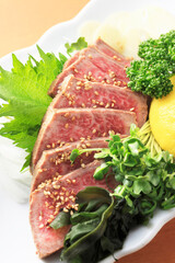 牛肉のたたき