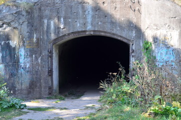 Photo of entrance to old fortress