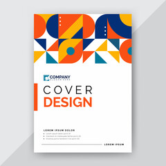 abstract geometric cover design