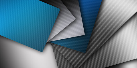 Fototapeta premium Gray neutral abstract background for presentation design 