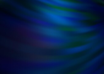 Dark BLUE vector bokeh pattern. Colorful illustration in blurry style with gradient. The elegant pattern for brand book.