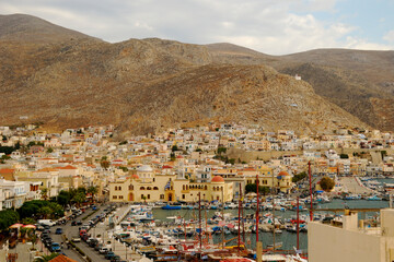 Grecka wyspa Kalymnos w październiku © Przemek
