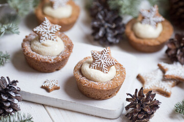 Christmas wonderland gingerbread cupcakes and cookies