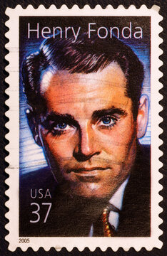 Henry Fonda On American Postage Stamp