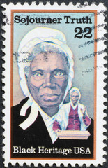 Black heritage, Sojourner Truth on american stamp