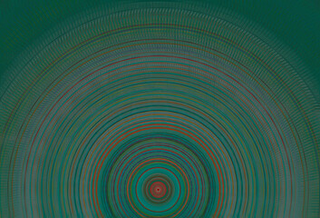  Green whirlwind. Graphic digital abstract background