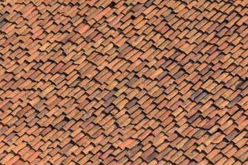 Tiled roof background