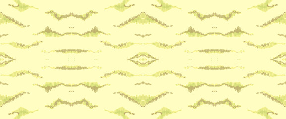 Wave Abstract Exotic Pattern. Psychedelic Ethnic 