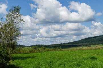 Bieszczady panorama