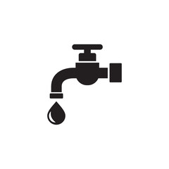 faucet icon symbol sign vector