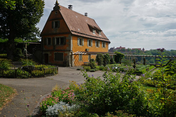 Fototapeta na wymiar Rothenburg ob der Tauber, Burggarten