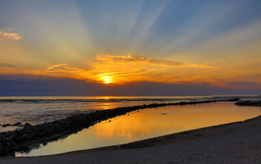 fisherman's huts French Atlantic coast 
