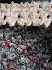 barbecue on the grill