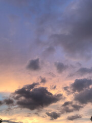 Obraz premium sunset in the sky