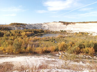 lake in the mountains