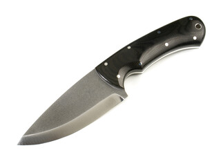 Unique Shinner Knife isolated on white Background