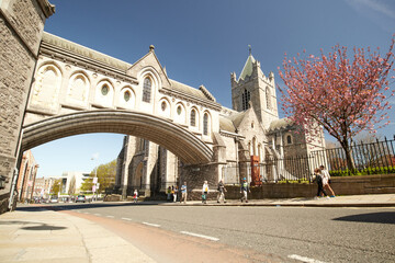 Christchurch Cathedral in Dublin City, Ireland