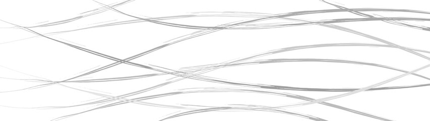 Abstract background of wavy intertwining lines, gray on white